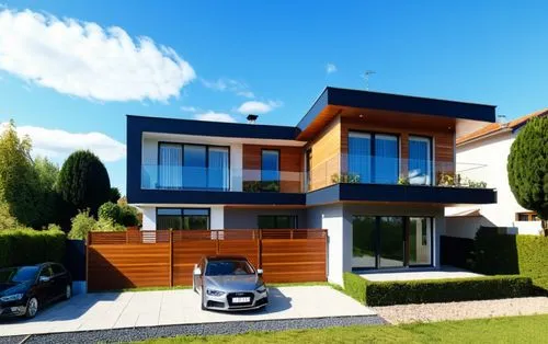 modern house,3d rendering,render,smart house,homebuilding,luxury property,Photography,General,Realistic