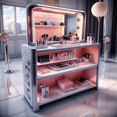 beauty cosmetics stand retro,cosmetics counter,cosmetics,women's cosmetics,beauty room,cosmetic products,oil cosmetic,expocosmetics,product display,cosmetic,beauty salon,shoe cabinet,vintage makeup,be