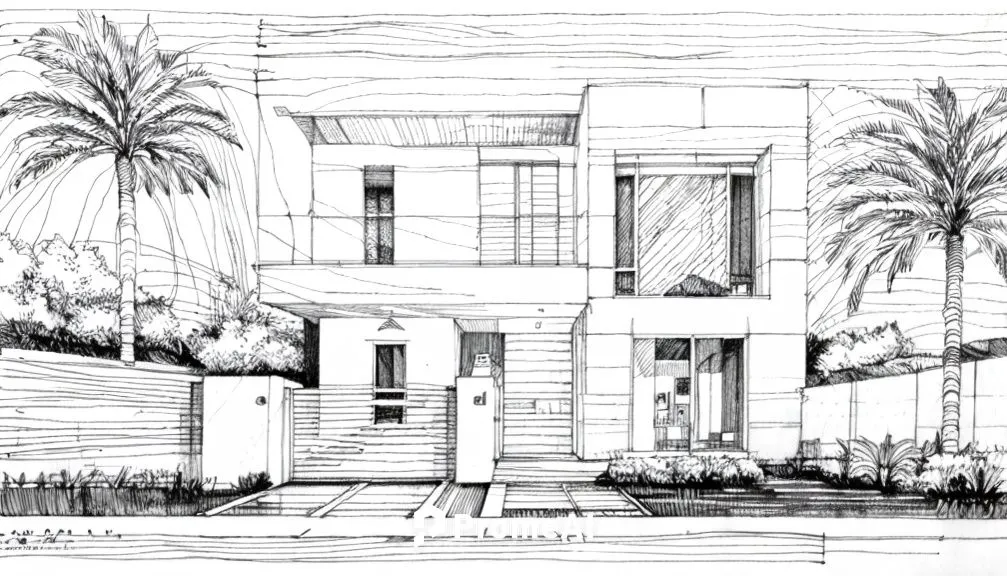 house drawing,garden elevation,architect plan,house floorplan,floorplan home,residential house,house front,house facade,street plan,exterior decoration,architect,technical drawing,modern architecture,