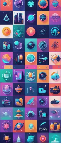 retro background,palette,abstract retro,rings,systems icons,mobile video game vector background,dvd icons,set of icons,instagram icons,objects,website icons,color palette,icon set,color table,circle icons,assortment,colors,pill icon,80s,atari 2600,Illustration,Japanese style,Japanese Style 12