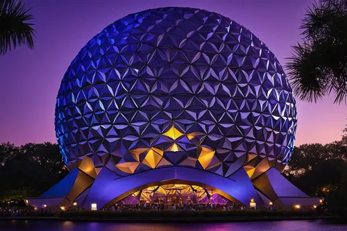 epcot ball,epcot center,epcot spaceship earth,walt disney world,walt disney center,disney world,shanghai disney,epcot,dubai garden glow,musical dome,orlando florida,crystal egg,broken egg,the globe,illuminations,futuristic architecture,large egg,roof domes,the disneyland resort,nest easter,Illustration,Realistic Fantasy,Realistic Fantasy 11