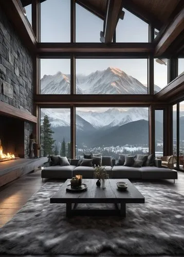 house in the mountains,alpine style,fire place,house in mountains,fireplaces,the cabin in the mountains,snohetta,luxury home interior,mount st helens,beautiful home,modern living room,mount saint helens,minotti,roof landscape,chalet,mount shasta,mountainview,mount hood,amanresorts,snow house,Illustration,Vector,Vector 10