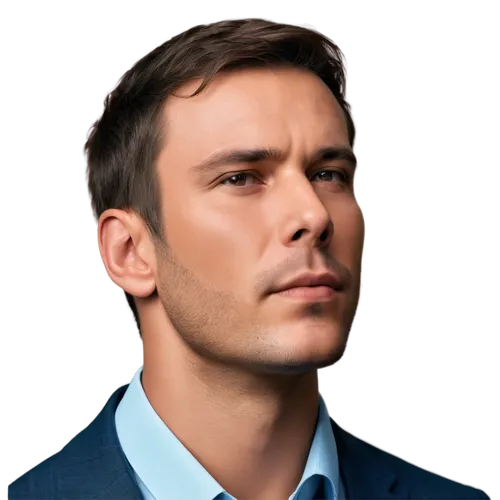 Male face, strong jawline, sharp nose, prominent Adam's apple, short brown hair, facial close-up, 3/4 composition, soft natural light, subtle skin texture, realistic shading, cinematic portrait, drama