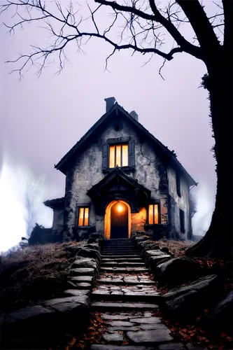 creepy house,witch house,the haunted house,haunted house,witch's house,abandoned house,lonely house,house silhouette,ghost castle,the house,hauntings,dreamhouse,house,halloween scene,old house,halloween background,the threshold of the house,haunted,haunted castle,two story house,Conceptual Art,Fantasy,Fantasy 11