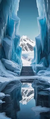 ice cave,ice castle,ice landscape,ice planet,ice wall,icewind,icefall,jotunheim,icesheets,glacier,icefield,the glacier,subglacial,crevasse,crystallize,cryosphere,cartoon video game background,glaciations,arctic,crevasses,Art,Artistic Painting,Artistic Painting 20