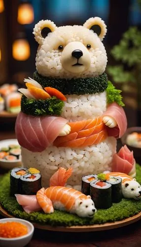 sushi art,sushi plate,kawaii food,sushi japan,sushi,sushi roll,sushi set,sushi rolls,japanese cuisine,sushi roll images,kawaii foods,fish roll,sashimi,sushi boat,salmon roll,raw fish,japanese food,salmon-like fish,round kawaii animals,food presentation,Photography,General,Cinematic