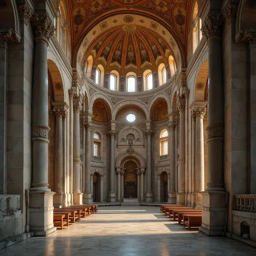 befreiungshalle,basilica di san pietro,interior view,basilica di san pietro in vaticano,the basilica,basilica,basilica of saint peter,basilides,the interior,sacré-cœur basilica,basilius,santa maria della salute,interior,romanesque,diocletian,monastery of santa maria delle grazie,rotunda,the interior of the,saint peter's basilica,transept,Photography,General,Realistic