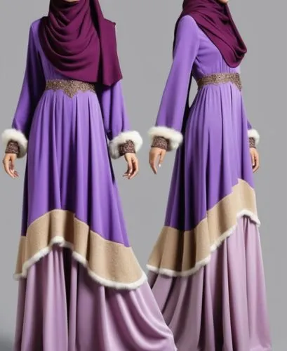 abayas,abaya,kurung,veil purple,purple chestnut,tahiliani,Photography,General,Realistic