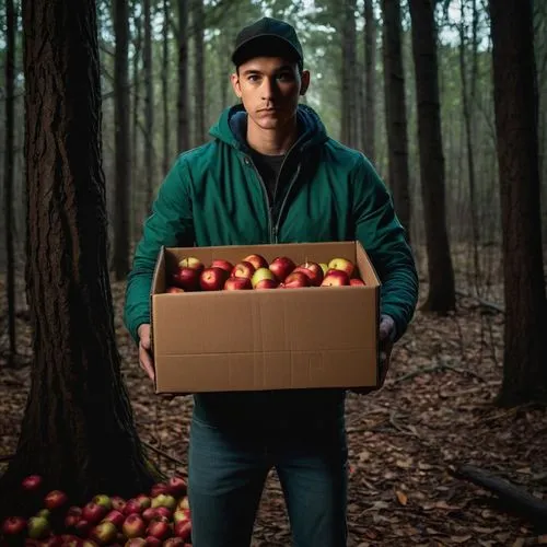 picking apple,apple harvest,apple picking,apple plantation,farmworker,apple mountain,honeycrisp,apple orchard,cart of apples,apple bags,stone fruit,harvested fruit,red apples,farm workers,crate of fruit,core the apple,glean,orchards,farmer in the woods,apple trees,Conceptual Art,Fantasy,Fantasy 09