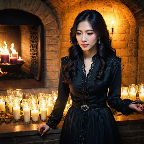 qiong,yifei,candlelit,candlelight,xiuqiong,jiu,gyuri,haeri,ilhwa,burning candles,heungseon,shaoxuan,candlelights,nodari,yul,oeun,black candle,yoeun,jieqiong,nyeon,Photography,Artistic Photography,Artistic Photography 12