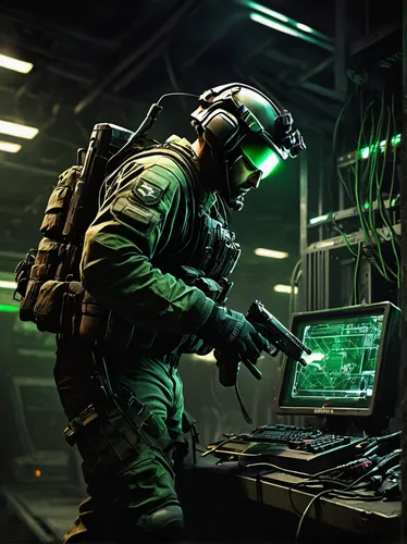 operator,drone operator,fuze,call sign,extraction,swat,cyber,defuse,patrol,recruiter,vigil,arrow set,eod,battle gaming,classified,computer game,background image,operation,technician,computer room,Conceptual Art,Sci-Fi,Sci-Fi 23