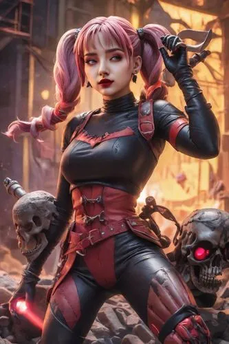 harley,harley quinn,vi,bexxar,xcx,madelyne,Digital Art,Clay