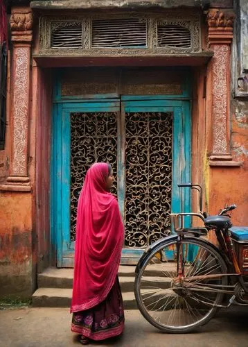 india,bangladesh,kathmandu,durbar square,girl in a historic way,rajasthan,nepal,rangpur,agra,bangladeshi taka,prayer wheels,indian woman,praying woman,by chaitanya k,indian monk,jaipur,woman praying,woman bicycle,bihar,old door,Illustration,Abstract Fantasy,Abstract Fantasy 12