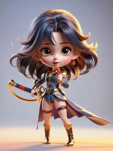 一位長髮飄逸的女孩跌倒的樣子,a girl with blonde hair holding a sword,bellona,longmei,zarina,chibi girl,leona,rafaela,Photography,General,Realistic