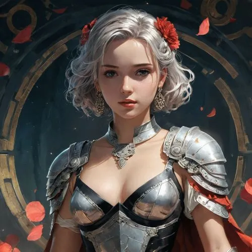 fantasy portrait,ciri,liora,cirta,khatuna,diana,ellinor,eleonor,fantasy woman,female warrior,romanova,giulietta,elspeth,mechthild,maiden anemone,gwenda,vestal,vasilisa,elara,eleonore,Conceptual Art,Fantasy,Fantasy 23