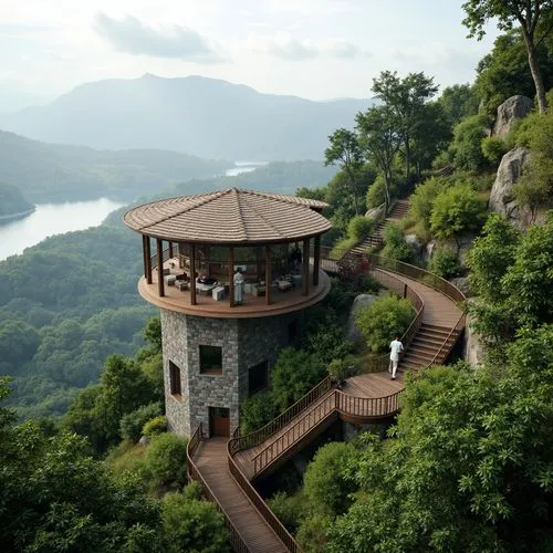 lookout tower,wudang,observation tower,kadoorie,watch tower,wuyi,stone pagoda,tungsha,observation deck,the observation deck,glass rock,hangzhou,tree house hotel,mutianyu,hushan,yangling,tailandia,zhanshan,fire tower,xiangshan