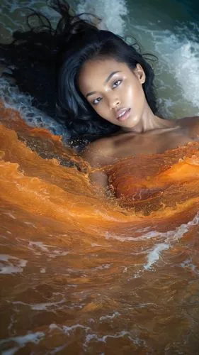 photoshoot with water,siren,in water,submerged,sirena,dyesebel