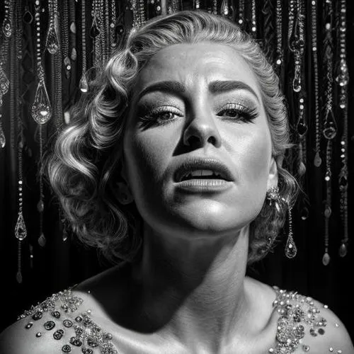 marilyn,marylin monroe,gena rolands-hollywood,madonna,film noir,marylyn monroe - female,burlesque,femme fatale,neo-burlesque,aging icon,merilyn monroe,cabaret,jazz singer,sarah walker,blues and jazz singer,ann margarett-hollywood,showgirl,glamorous,diamonds,chandelier,Realistic,Jewelry,Ornate