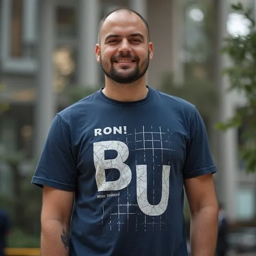 
organization  wearing bnu organization  t shirt on ,a man wearing a roni bud tshirt smiling,bonciu,bonneau,bau,rsum,bu,borja,bujol,buku,bova futura,boruca,bonomi,bionix,bons,bunji,bujor,bourj,boru,ro