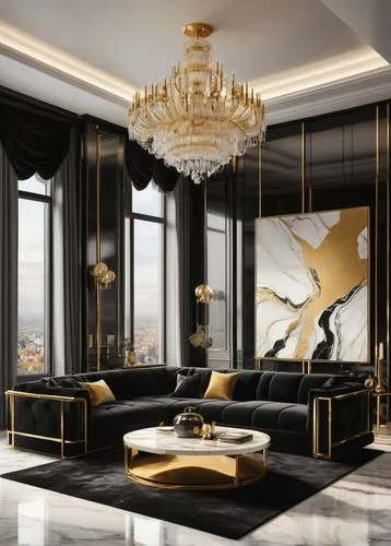 luxury home interior,luxury bathroom,opulent,gold stucco frame,opulently,gold lacquer,opulence,gold wall,interior decoration,luxurious,gold paint stroke,boisset,great room,luxury property,ornate room,extravagance,gold leaf,black and gold,luxuriously,art deco,Art,Classical Oil Painting,Classical Oil Painting 09