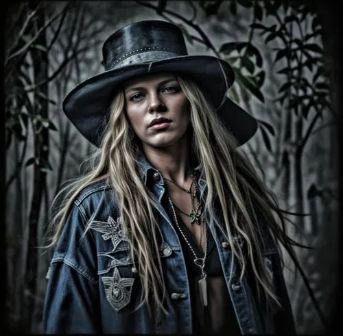 Extender y completar la imagen,leather hat,cheyenne,the hat-female,countrygirl,cowgirl,hat womens,poison,portrait photographers,women's hat,western,black hat,edit icon,southern belle,the hat of the wo