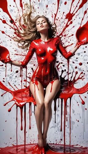 red,maraschino,scarlet witch,red paint,hard candy,menstruation,Conceptual Art,Graffiti Art,Graffiti Art 08