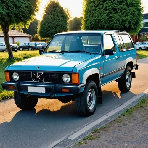 jeep cherokee (xj),ford bronco ii,isuzu trooper,jeep cherokee,ford bronco,jeep comanche,citroën jumper,lada niva,citroën acadiane,first generation range rover,škoda yeti,mitsubishi pajero,fiat 127,citroën ax,borgward p100,renault magnum,renault 18,suzuki sj,toyota land cruiser,renault 6,Photography,General,Realistic