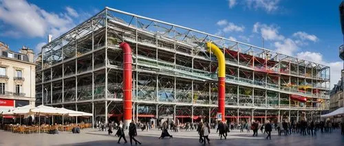 pompidou,beaubourg,samaritaine,paris shops,galeries,glass facade,glass building,museumsquartier,glass facades,multistoreyed,french building,philharmonique,selfridges,mvrdv,mipim,universal exhibition of paris,jussieu,carreau,cornerhouse,foyles,Photography,Artistic Photography,Artistic Photography 14