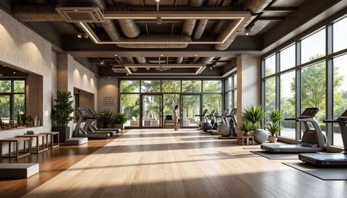 fitness room,fitness center,fitness facility,technogym,loft,luxury home interior,dojo,leisure facility,kripalu,daylighting,hotel hall,interior modern design,clubroom,ballroom,teahouses,lobby,gymnastics room,lofts,wenxian,indoor