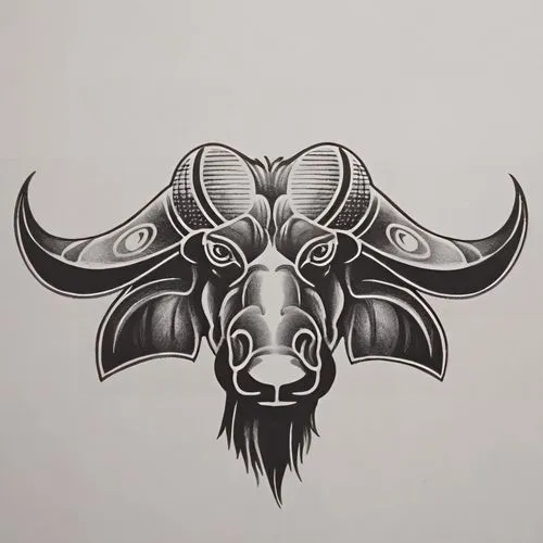 tribal bull,carabao,bulls,bull,cow icon,taurus,buffaloes,tanox,buffalo,cape buffalo,water buffalo,horns cow,oxen,gnus,bison,gaur,african buffalo,vector illustration,the zodiac sign taurus,nguni