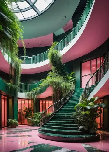 atriums,atrium,tropical house,wintergarden,lobby,biopolis,schirn,cochere,winter garden,galleria,sanatoriums,hotel lobby,lair,tropical jungle,tropics,malls,embl,conservatory,escaleras,headquaters,Art,Artistic Painting,Artistic Painting 51