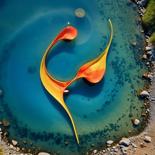 
"waters come together" by Alexander Calder art by Ferrofluid art by Abstract expressionism art --v 5.2 --s 850 --ar 1:1,pond flower,splashtop,ampersand,crescent spring,enso,whirlpool pattern,water lo