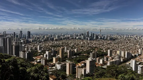 clean sky, são paulo landscape
,são paulo,santiago,porto alegre,costanera center,city panorama,metropolises,city skyline,haifa,tehran from above,skyscapers,urban towers,city view,view of the city,rio 