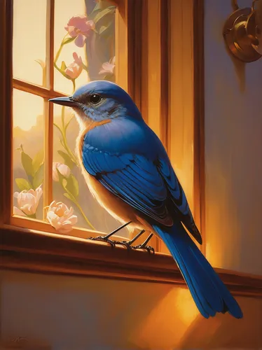 fairywren,bluebird perched,bird painting,blue wren,western bluebird,blue bird,bluejay,bluebird,male bluebird,blue jay,lazuli bunting,bluebird female,superb fairywren,decoration bird,night bird,baby bluebirds,bird illustration,swallow,blue jays,tickell's blue flycatcher,Conceptual Art,Daily,Daily 12