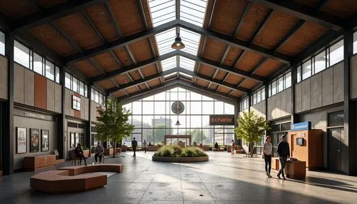 atriums,lobby,atrium,foyer,entrance hall,station hall,factory hall,loft,carreau,industrial hall,hall,market hall,french train station,concourse,school design,offices,the train station,baggage hall,train station passage,train depot