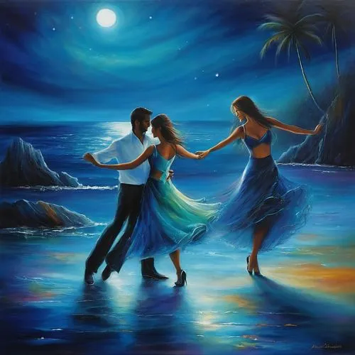 dance with canvases,dancing couple,riverdance,oil painting on canvas,danse,romanza,Conceptual Art,Daily,Daily 32