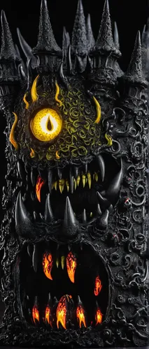 black dragon,three eyed monster,molten,halloween background,kiwano,furnace,destroy,fire background,one eye monster,charcoal kiln,background image,fire eyes,crocodile eye,lava,cauldron,fractalius,door to hell,charcoal nest,burned mount,dragon fire,Illustration,Realistic Fantasy,Realistic Fantasy 46