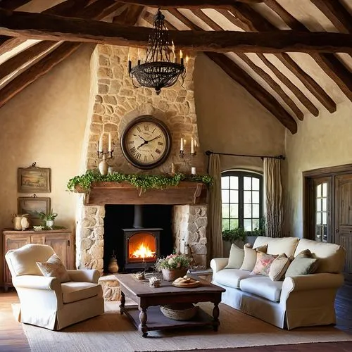 wooden beams,fireplace,fireplaces,luxury home interior,fire place,family room,sitting room,country cottage,vaulted ceiling,christmas fireplace,inglenook,interior decor,living room,home interior,chimneypiece,beautiful home,country house,coziness,contemporary decor,rustic aesthetic,Conceptual Art,Sci-Fi,Sci-Fi 12