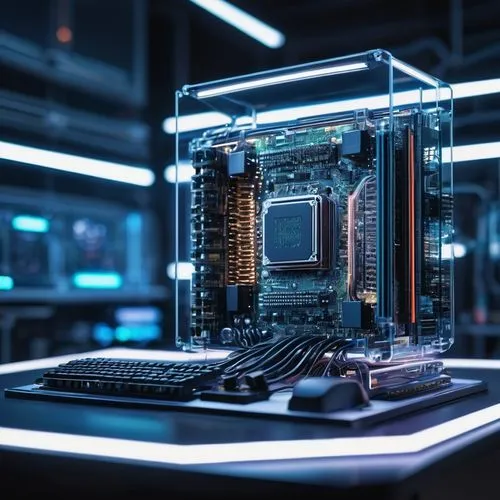 fractal design,ryzen,cpu,motherboard,xfx,computer art,sli,graphic card,vega,pc,gpu,processor,3d render,computer graphic,pc tower,ldd,vram,compute,pcie,pentium,Conceptual Art,Daily,Daily 25