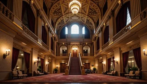 hallway,entrance hall,royal interior,corridors,grandeur,opulently,staircases,entranceway,cochere,opulence,staircase,palatial,main organ,archly,corridor,crown palace,ornate room,icon steps,hall of the fallen,stairways