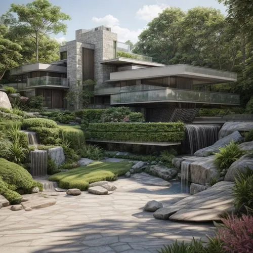 landscape design sydney,landscape designers sydney,japanese zen garden,garden design sydney,zen garden,luxury property,landscaping,japanese garden,japanese garden ornament,modern house,luxury home,dun