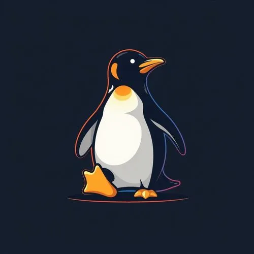 penguin,gentoo penguin,linux,xubuntu,gentoo,rock penguin,Unique,Design,Logo Design