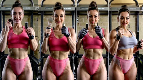 muscle woman,obliques,snu,gym girl,hydroxycut,quads,dumbbells,body building,physiques,leanness,gymnures,nabba,midsections,toning,muscularity,premaxillae,articulata,abbs,abdominals,pair of dumbbells