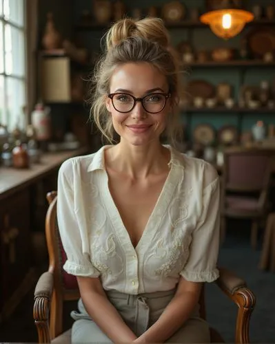 librarian,with glasses,lace round frames,reading glasses,secretarial,glasses,Photography,Documentary Photography,Documentary Photography 07