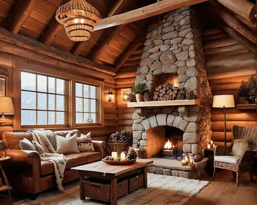 log home,rustic aesthetic,log cabin,fire place,the cabin in the mountains,coziness,warm and cozy,fireplace,rustic,fireplaces,coziest,wooden beams,log fire,chalet,cozier,alpine style,family room,cabin,lodge,beautiful home,Conceptual Art,Daily,Daily 03