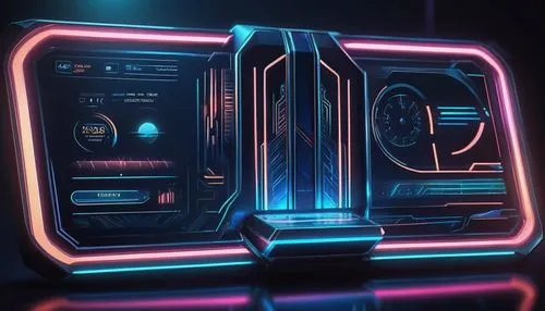 cinema 4d,80's design,abstract retro,jukebox,retro background,3d render,neon sign,neon coffee,echo,80s,futuristic,retro diner,3d background,b3d,3d,deco,radio,neon lights,neon light,3d mockup,Illustration,Vector,Vector 18