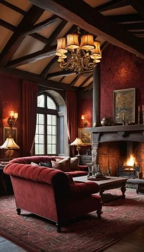 fireplaces,luxury home interior,fireplace,inglenook,fire place,great room,sitting room,ornate room,interior decor,elizabethan manor house,wooden beams,chaise lounge,interior decoration,family room,interior design,opulently,sumptuous,greystone,boisset,home interior,Illustration,Black and White,Black and White 15