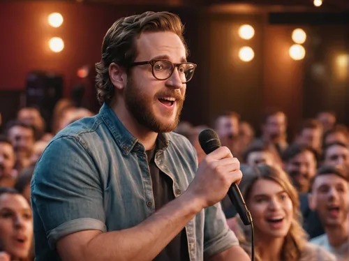 comedy club,people singing karaoke,audience,to sing,bleachers,singing,comedian,mic,connect competition,karaoke,sing,comedy and tragedy,concert crowd,stand-up flight,community connection,speech,church choir,church faith,orator,woman church,Photography,General,Commercial