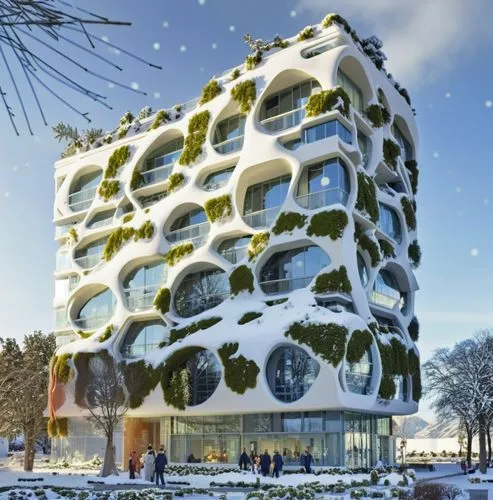 snowhotel,cubic house,arkitekter,cube stilt houses,mvrdv,winter house,Photography,Artistic Photography,Artistic Photography 09