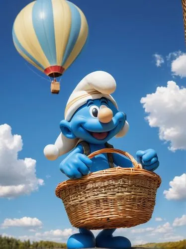 smurf figure,hot-air-balloon-valley-sky,smurf,balloon and wine festival,hot air balloon rides,balloon hot air,pubg mascot,popeye village,hot air balloon ride,hot air balloon,hot air ballooning,balloon trip,up,om,blue wooden bee,ballooning,cookie jar,pan,blue balloons,wind-up toy,Photography,Documentary Photography,Documentary Photography 10